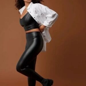 Aerie Real Luxe Faux Leather Leggings